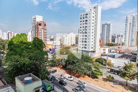 Studio para alugar com 27m², 1 quarto e sem vaga Studio para alugar com 27m², 1 quarto e sem vagaVista da varanda