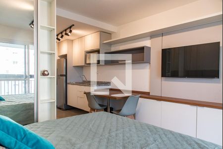 Studio para alugar com 27m², 1 quarto e sem vaga Studio para alugar com 27m², 1 quarto e sem vagaSala/quarto