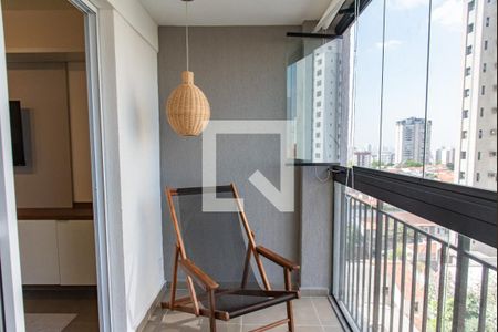 Studio para alugar com 27m², 1 quarto e sem vaga Studio para alugar com 27m², 1 quarto e sem vagaVaranda