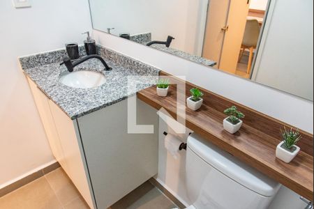 Studio para alugar com 27m², 1 quarto e sem vaga Studio para alugar com 27m², 1 quarto e sem vagaBanheiro