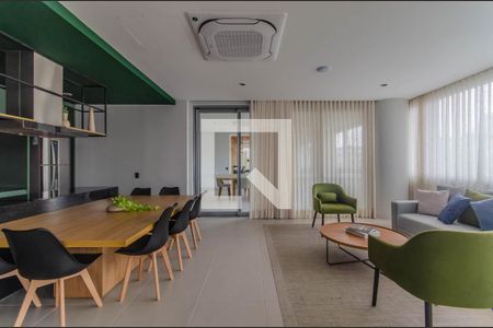 Studio à venda com 36m², 1 quarto e sem vaga Studio à venda com 36m², 1 quarto e sem vagaÁrea comum - Espaço Gourmet