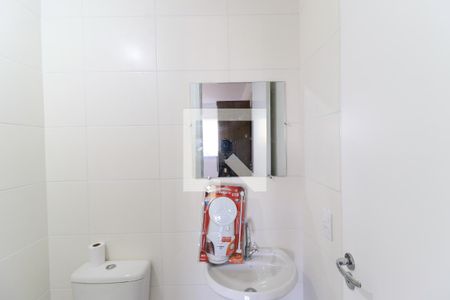 Banheiro da Suíte de apartamento para alugar com 1 quarto, 26m² em Jardim Mirante, São Paulo
