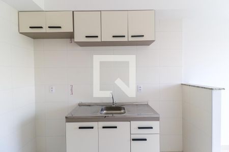 Cozinha de apartamento para alugar com 1 quarto, 26m² em Jardim Mirante, São Paulo