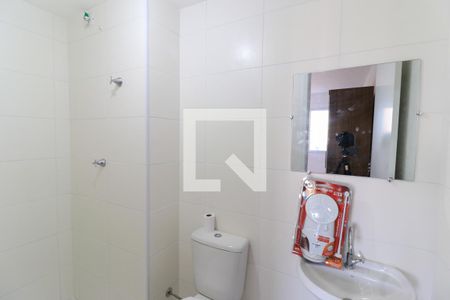 Banheiro da Suíte de apartamento para alugar com 1 quarto, 26m² em Jardim Mirante, São Paulo