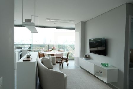 Sala/Cozinha de apartamento para alugar com 2 quartos, 70m² em Pinheiros, São Paulo