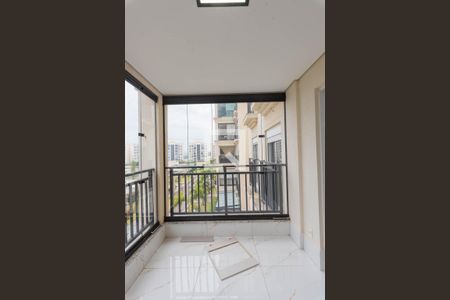 Sacada e Espaço Gourmet de apartamento para alugar com 3 quartos, 92m² em Swiss Park, Campinas