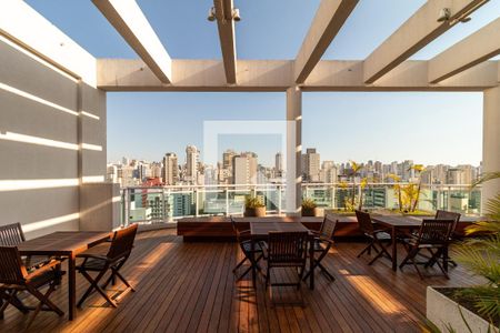 Apartamento para alugar com 34m², 1 quarto e 1 vagaÁrea comum - Churrasqueira