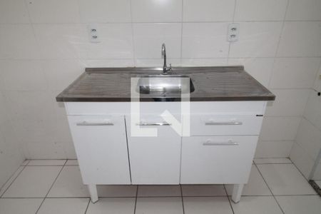 Sala/Cozinha e área de serviço de apartamento para alugar com 2 quartos, 41m² em Jardim Belém, São Paulo