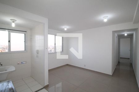 Sala/Cozinha e área de serviço de apartamento para alugar com 2 quartos, 41m² em Jardim Belém, São Paulo
