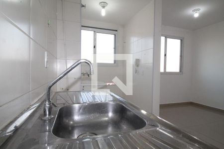 Sala/Cozinha e área de serviço de apartamento para alugar com 2 quartos, 41m² em Jardim Belém, São Paulo