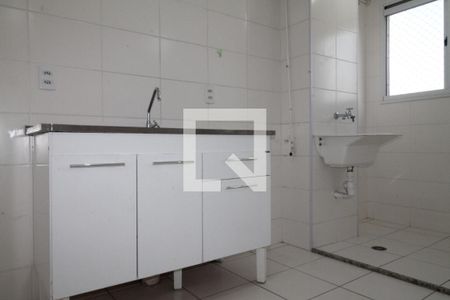 Sala/Cozinha e área de serviço de apartamento para alugar com 2 quartos, 41m² em Jardim Belém, São Paulo