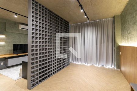 Studio para alugar com 57m², 1 quarto e 1 vagaQurto