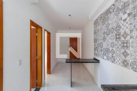 Sala e Cozinha Integrada  de apartamento à venda com 2 quartos, 38m² em Vila Reg. Feijó, São Paulo