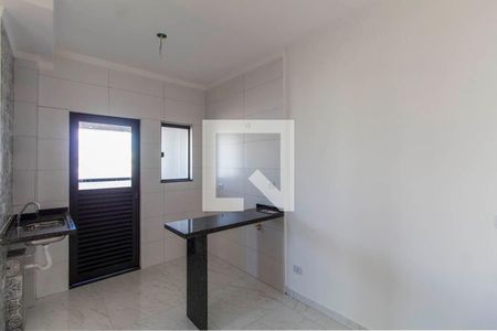 Sala e Cozinha Integrada  de apartamento à venda com 2 quartos, 39m² em Vila Reg. Feijó, São Paulo