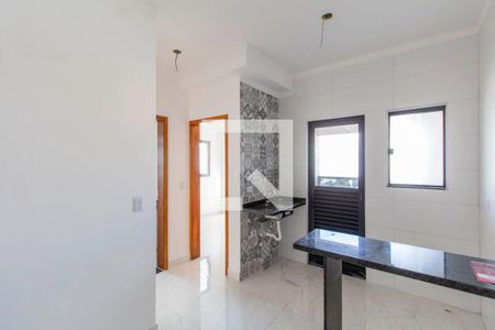 Sala e Cozinha Integrada  de apartamento à venda com 2 quartos, 36m² em Vila Reg. Feijó, São Paulo