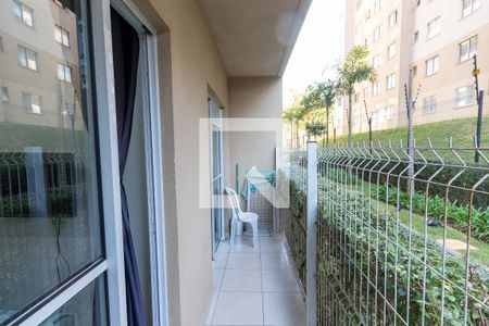 Varanda da Sala de apartamento para alugar com 1 quarto, 32m² em Vila Penteado, São Paulo