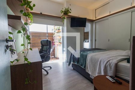 Quarto Suíte de apartamento para alugar com 1 quarto, 20m² em Centro, Florianópolis