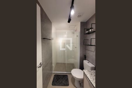 Banheiro de kitnet/studio à venda com 1 quarto, 29m² em Vila Mariana, São Paulo