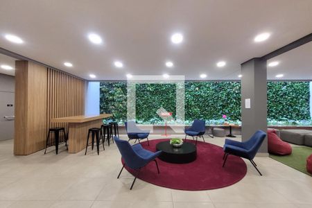 Studio à venda com 29m², 1 quarto e 1 vagaHall