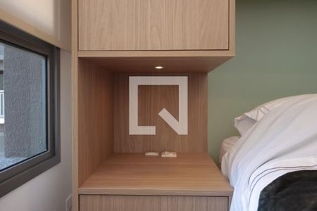 Studio à venda com 29m², 1 quarto e sem vagaDetalhe da Suíte