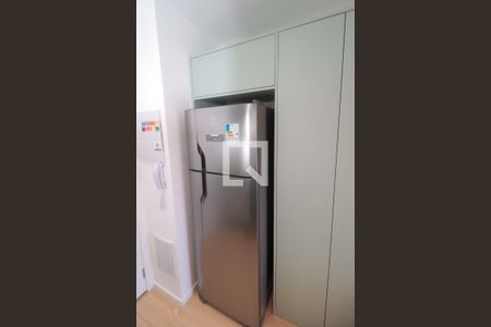 Studio à venda com 29m², 1 quarto e sem vagaDetalhe da cozinha