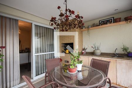 Varanda de apartamento à venda com 4 quartos, 173m² em Vila Andrade, São Paulo