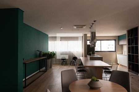 Apartamento à venda com 31m², 1 quarto e sem vagaÁrea comum - Sala gourmet