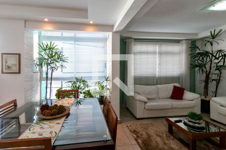 Sala de apartamento à venda com 4 quartos, 124m² em Buritis, Belo Horizonte