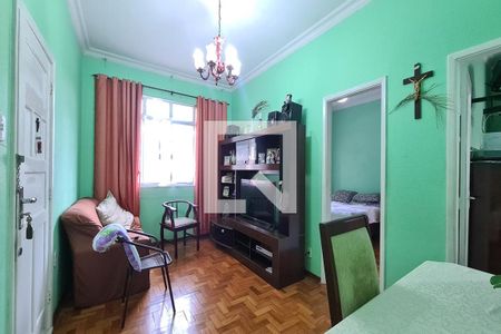 Sala de apartamento à venda com 2 quartos, 75m² em Méier, Rio de Janeiro