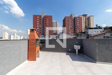Área comum - Churrasqueira de apartamento para alugar com 1 quarto, 35m² em Parada Inglesa, São Paulo