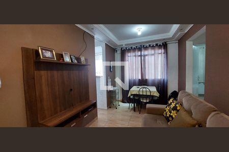 Sala de apartamento para alugar com 2 quartos, 51m² em Jardim Ipanema, Santo André