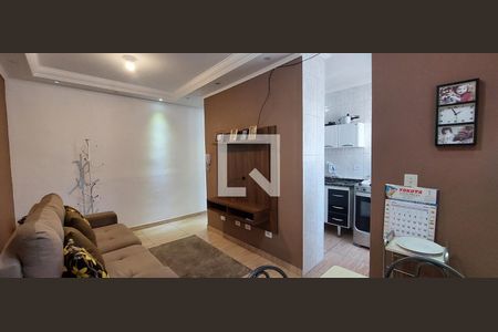 Sala de apartamento para alugar com 2 quartos, 51m² em Jardim Ipanema, Santo André