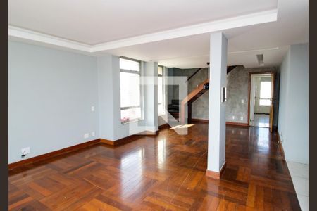 Sala de apartamento à venda com 4 quartos, 186m² em Santo Antônio, Belo Horizonte