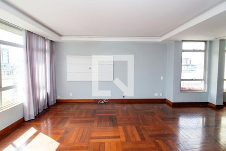 Sala de apartamento à venda com 4 quartos, 186m² em Santo Antônio, Belo Horizonte