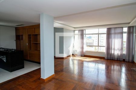 Sala de apartamento à venda com 4 quartos, 186m² em Santo Antônio, Belo Horizonte