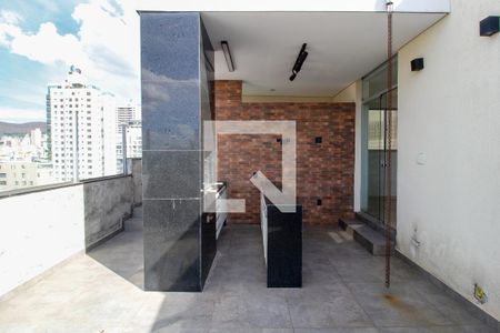 Apartamento à venda com 186m², 4 quartos e 2 vagasArea Externa Fundo - Churrasqueira