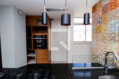 Cozinha de apartamento à venda com 4 quartos, 186m² em Santo Antônio, Belo Horizonte