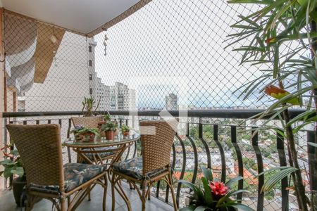 Varanda da Sala de apartamento à venda com 3 quartos, 102m² em Santo Amaro, São Paulo