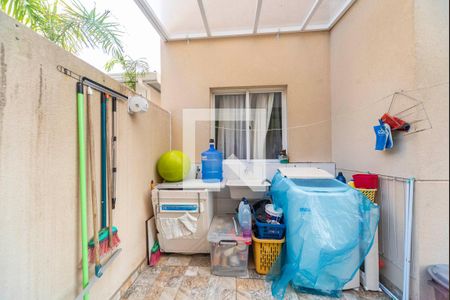 Área de Serviço de apartamento à venda com 3 quartos, 57m² em Parque Sao Vicente, Santo André