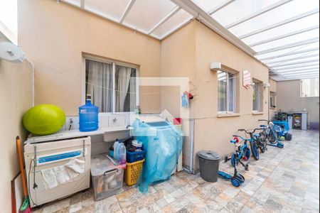 Área de Serviço de apartamento à venda com 3 quartos, 57m² em Parque Sao Vicente, Santo André