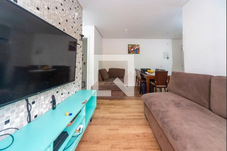 Sala de apartamento à venda com 3 quartos, 57m² em Parque Sao Vicente, Santo André