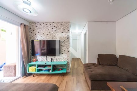 Sala de apartamento à venda com 3 quartos, 57m² em Parque Sao Vicente, Santo André