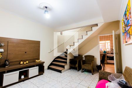 Sala de casa à venda com 2 quartos, 100m² em Vila Guiomar, Santo André