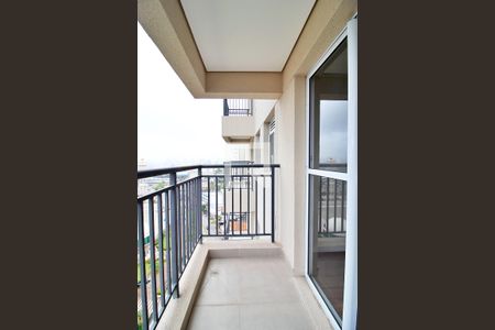 Varanda da Sala de apartamento para alugar com 2 quartos, 55m² em Jardim, Santo André