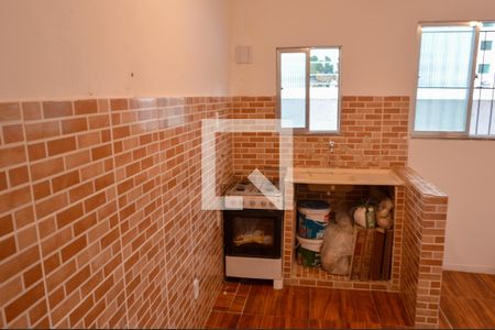 Cozinha de apartamento à venda com 1 quarto, 32m² em Tanque, Rio de Janeiro