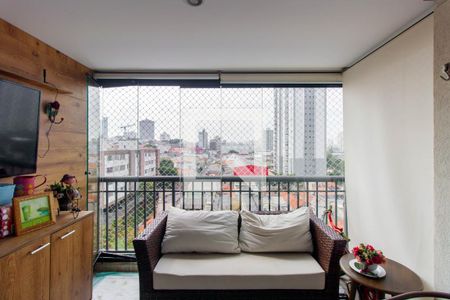 Varanda da Sala de apartamento para alugar com 3 quartos, 83m² em Vila Prudente, São Paulo