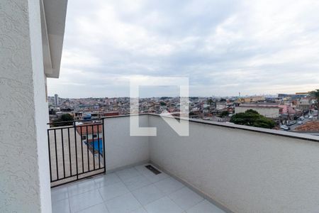 Varanda da Sala de apartamento à venda com 2 quartos, 45m² em Vila Nhocuné, São Paulo