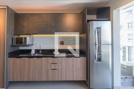 Studio para alugar com 24m², 1 quarto e sem vaga Studio para alugar com 24m², 1 quarto e sem vagaCozinha