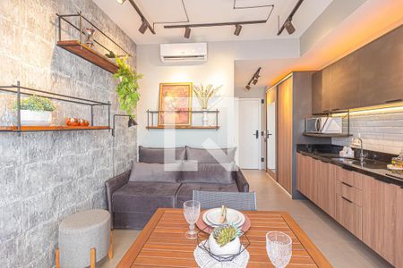 Studio para alugar com 24m², 1 quarto e sem vaga Studio para alugar com 24m², 1 quarto e sem vagaStudio