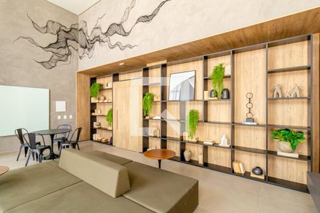 Área comum de kitnet/studio para alugar com 1 quarto, 24m² em Consolação, São Paulo
